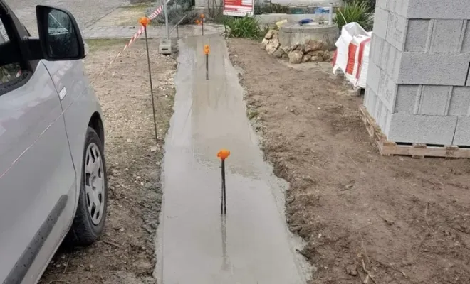 Réalisation d’un mur en moellons à saintes, Rochefort, HD Rénovation